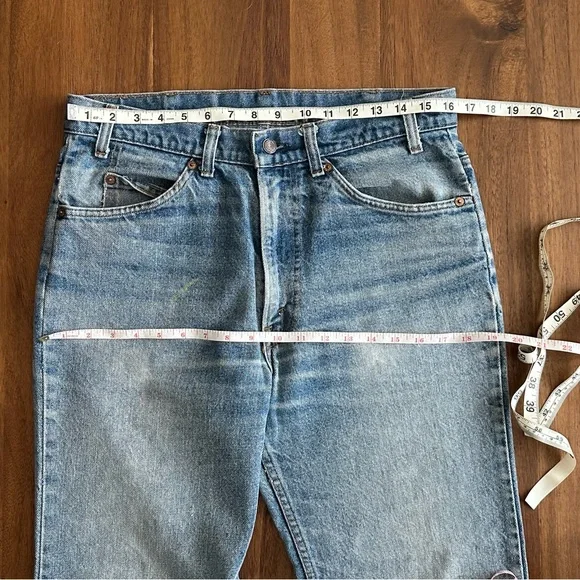 Levi's Blue Flare & Wide Leg Jeans - Picture 4 of 11